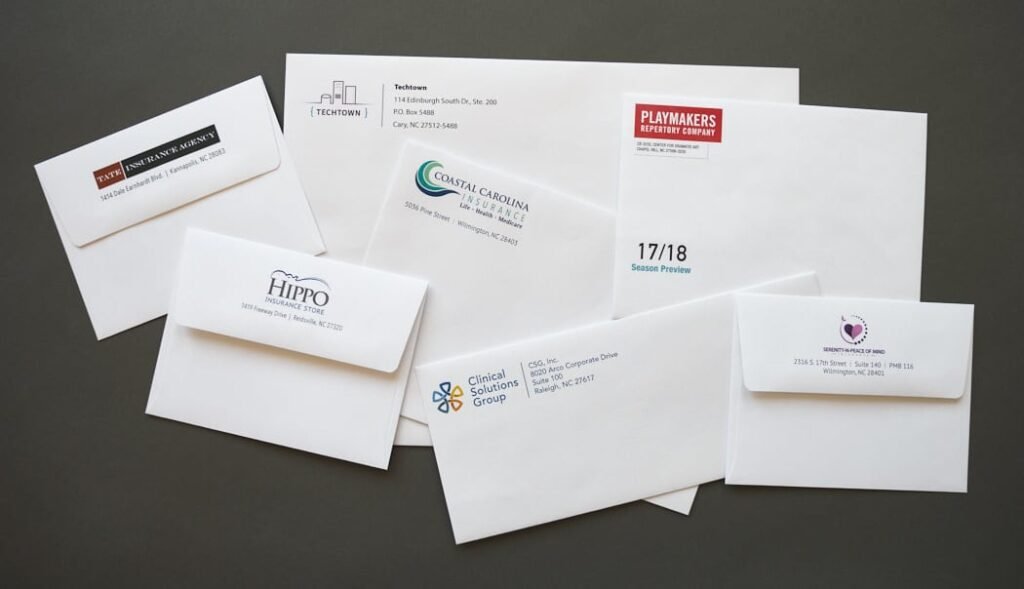 Envelope Printing Crawley