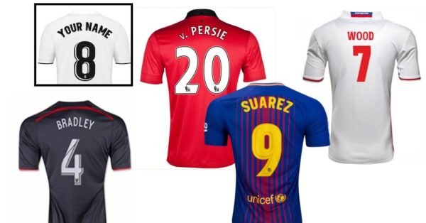 Football Shirt Printing Crawley